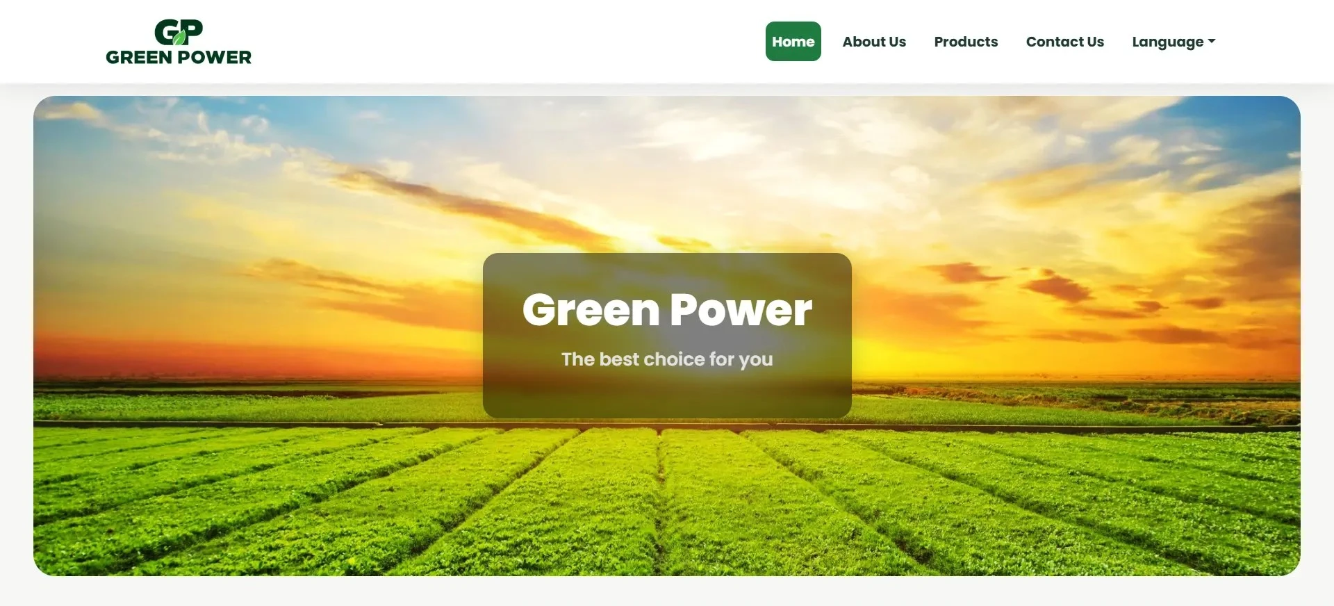 GREEN POWER Project