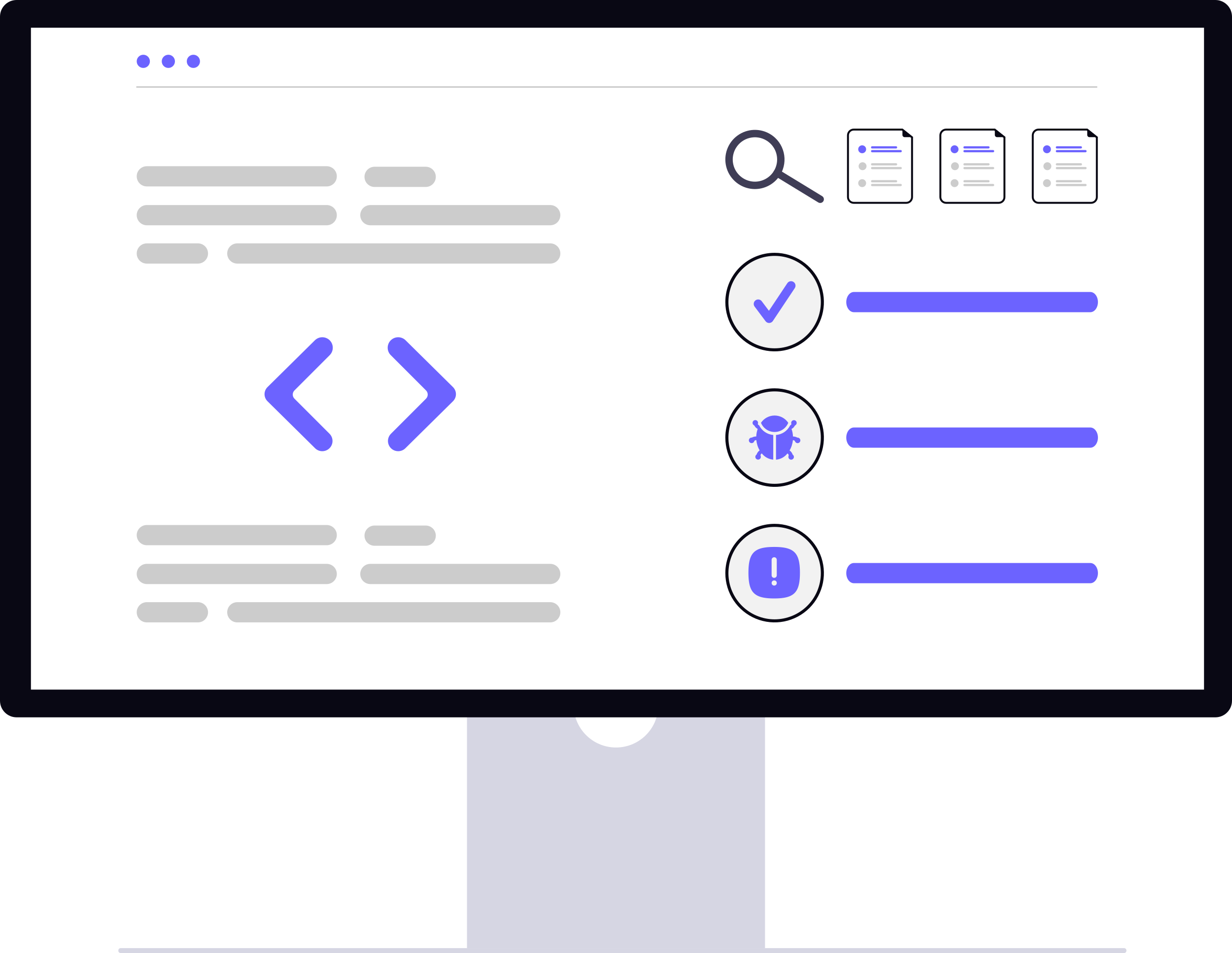 Web & App Development Illustration